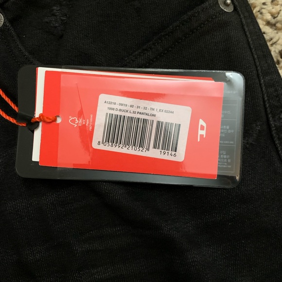 Diesel Bootcut Jeans 1998 D-Buck w31 i32 - Picture 3 of 5